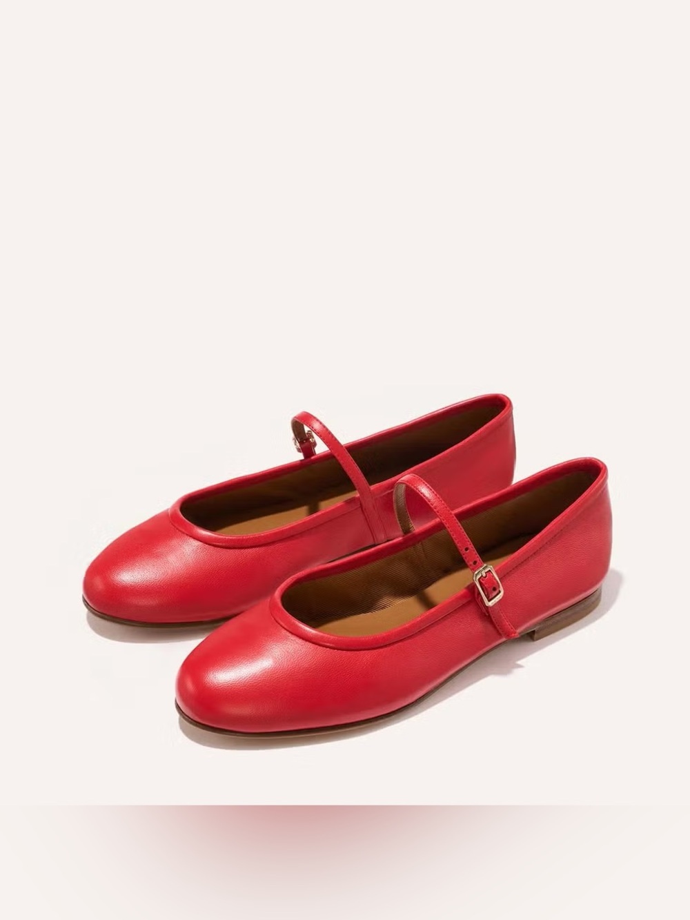 Margaux Demi-Jane — Scarlet Leather (6 1/2 Wide)